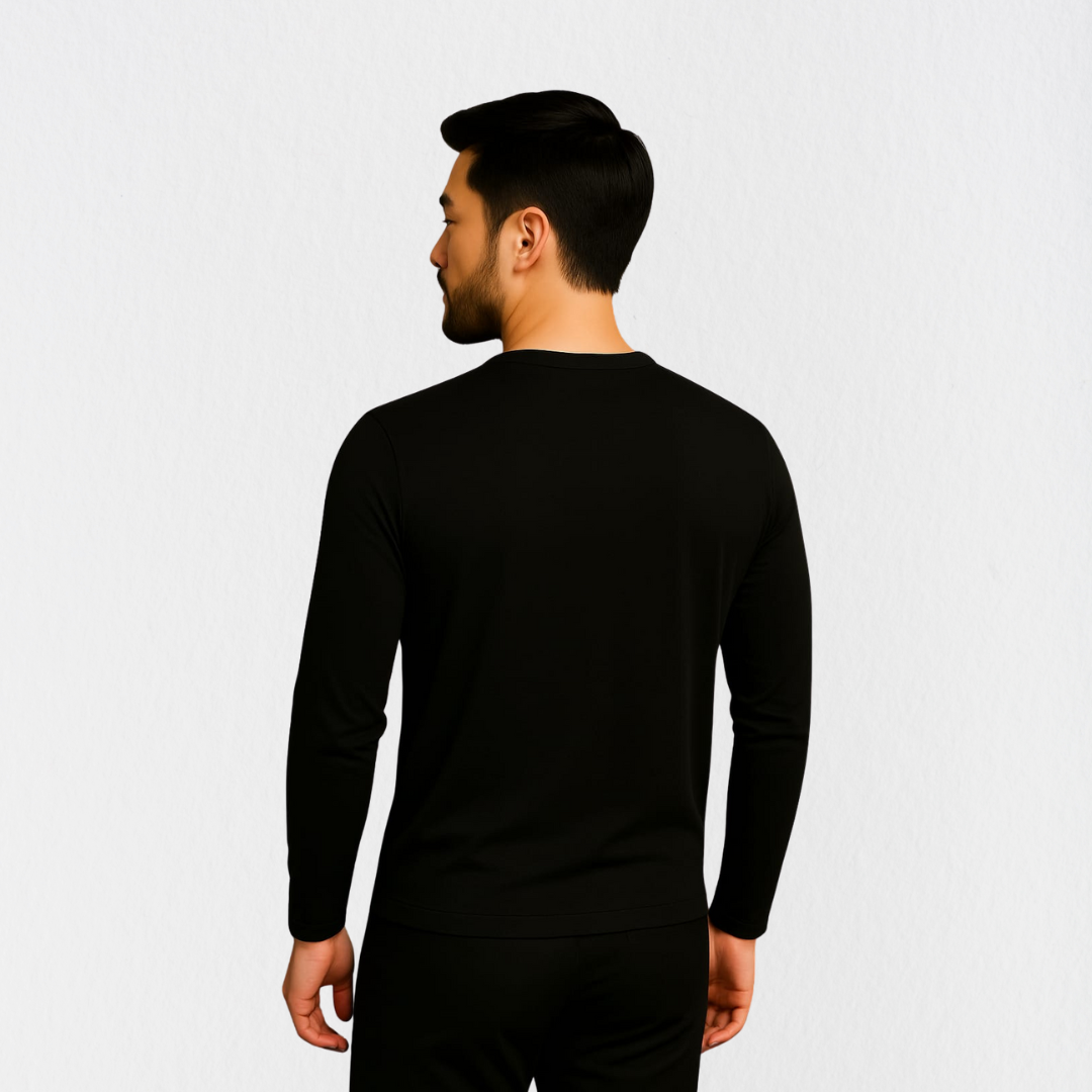 Mercerized Supima Crew Neck T-Shirt (Full Sleeve)