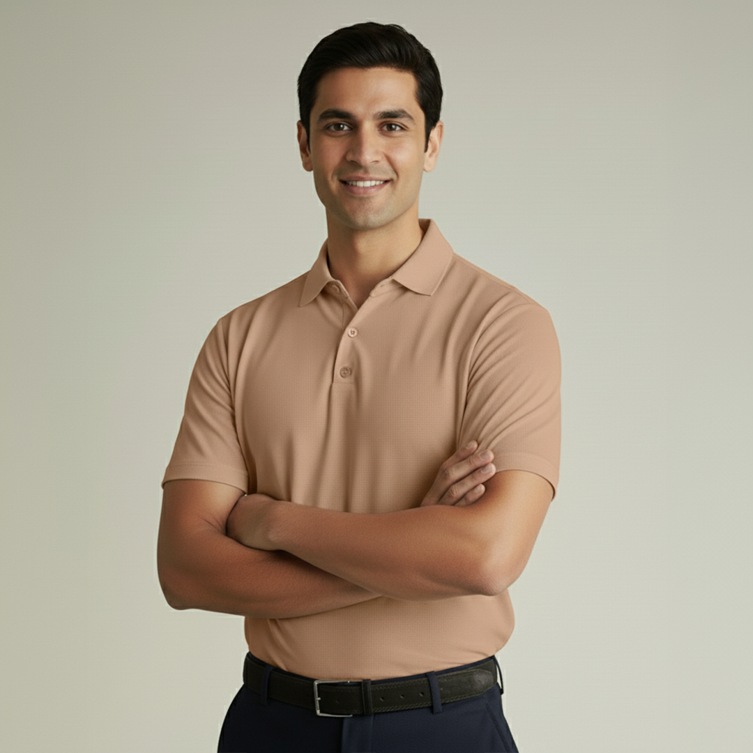 Soft Bamboo Polo T-Shirts (Button)