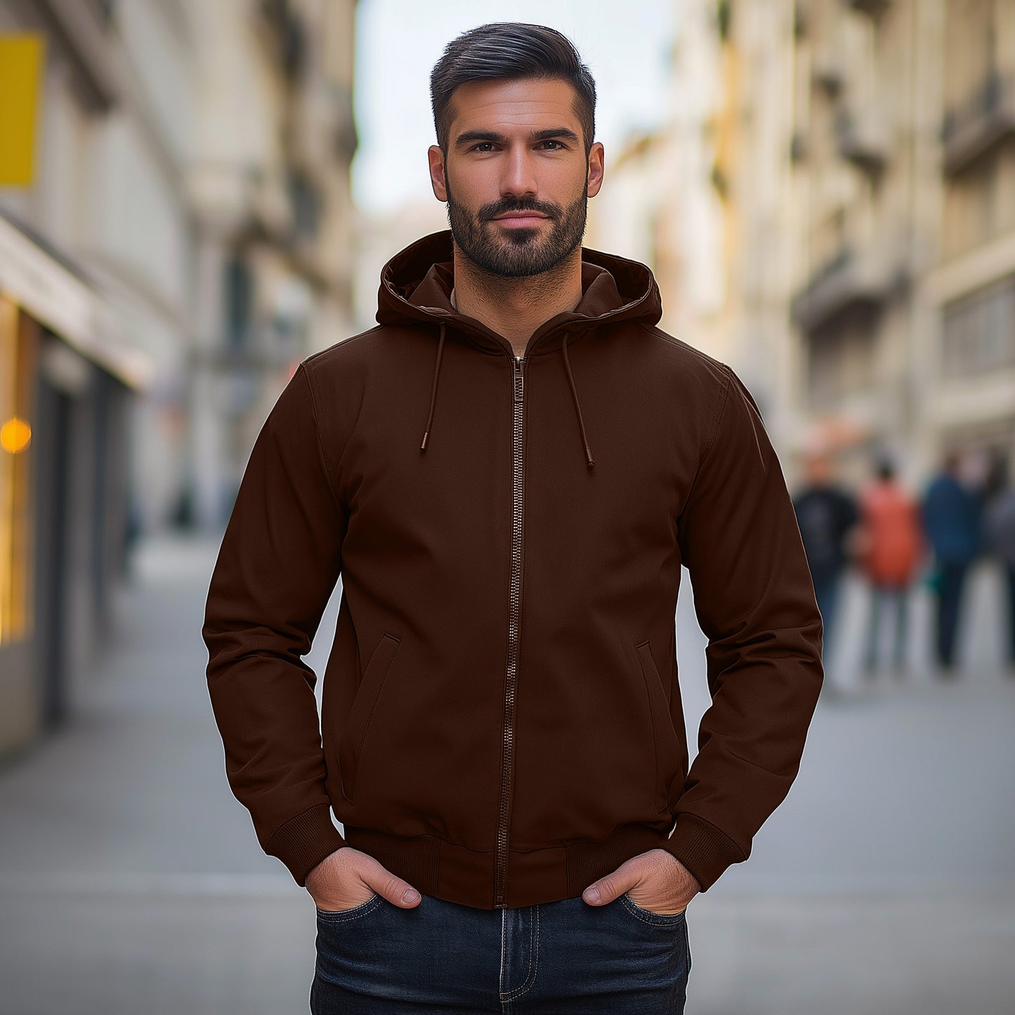 Premium Supima Zipper Hoodie for Elite Men: India’s Ultimate Winter Shield