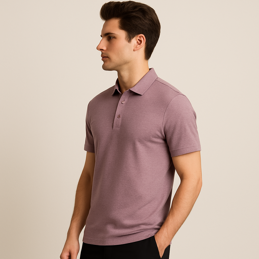 Soft Bamboo Polo T-Shirts (Button)