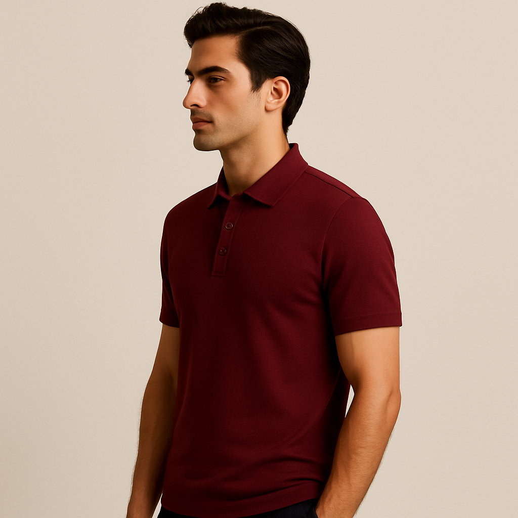 Soft Bamboo Polo T-Shirts (Button)