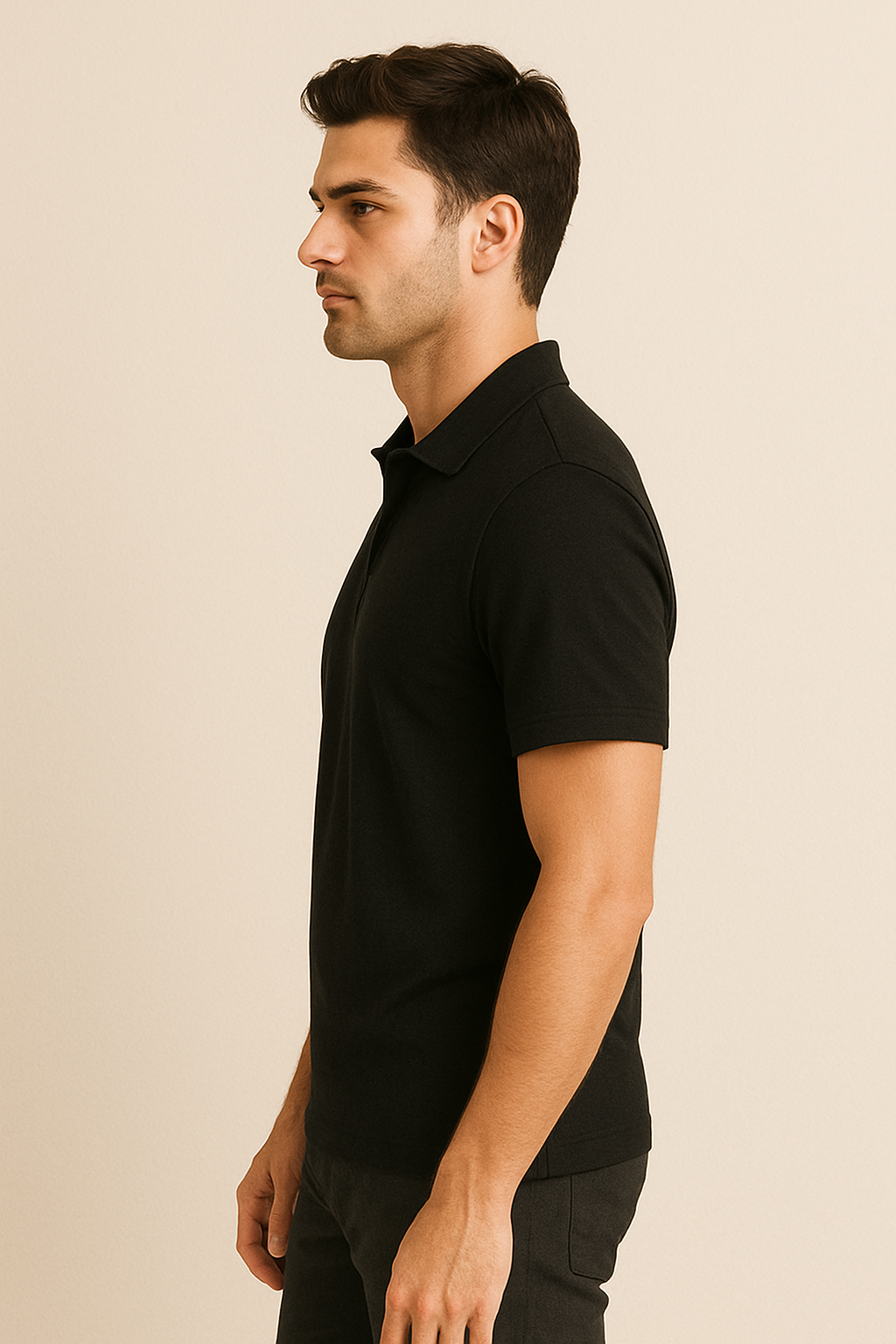 Soft Bamboo Polo T-Shirts (Button)