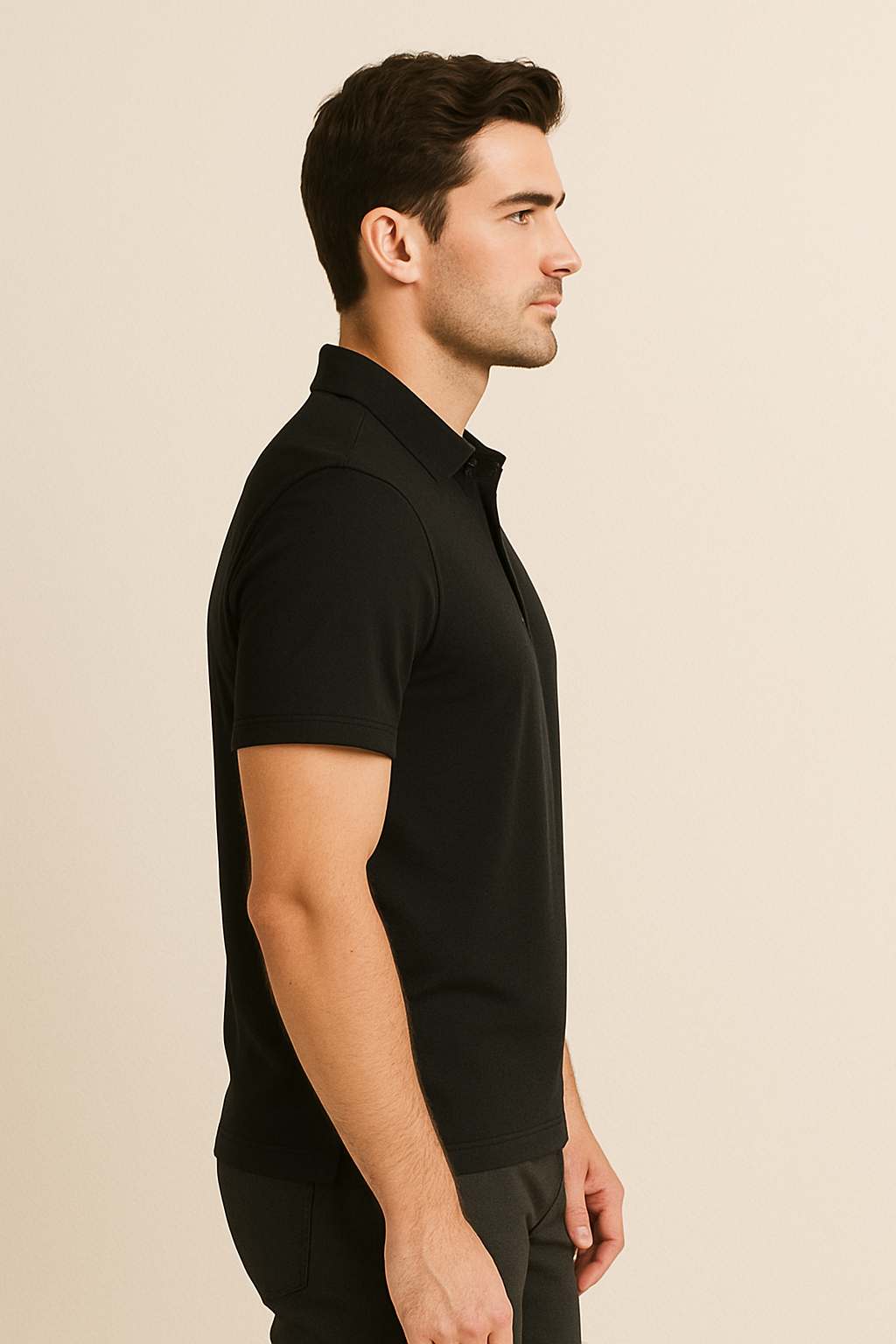 Soft Bamboo Polo T-Shirts (Button)