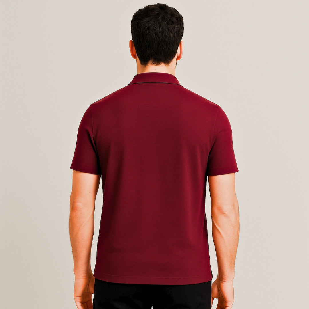 Exclusive Interlock Supima Polos for Elite Men