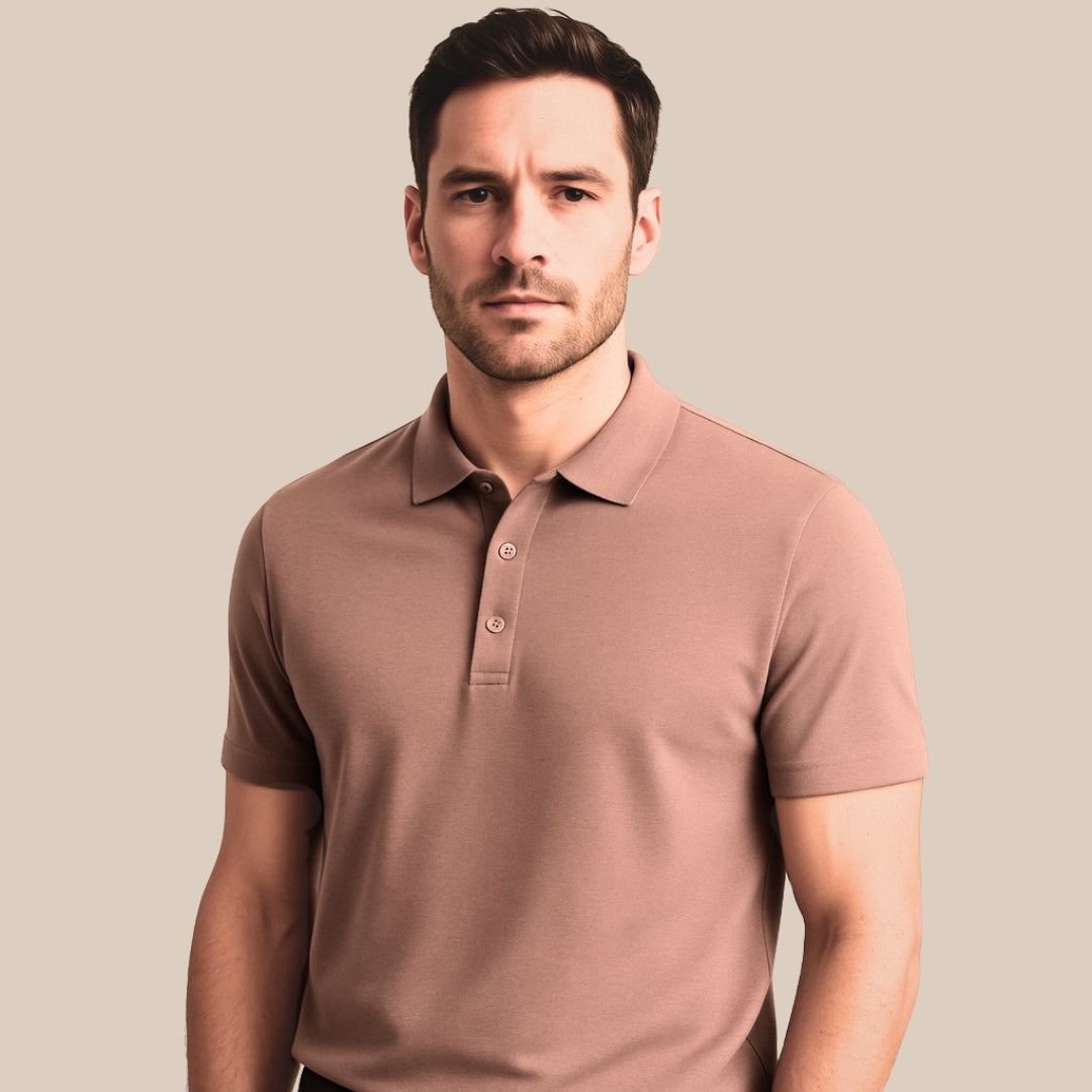 Exclusive Interlock Supima Polos for Elite Men