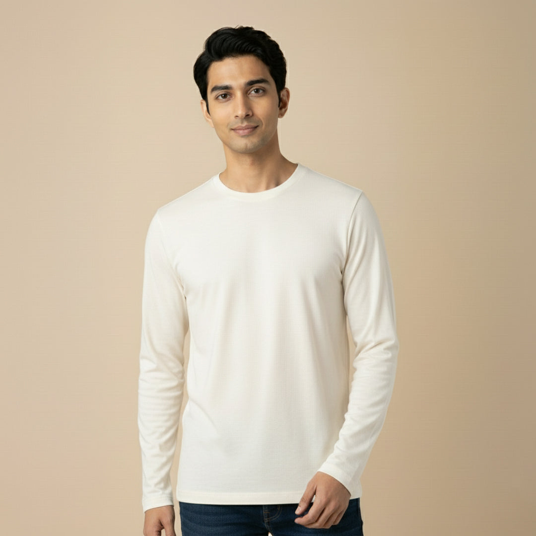 Mercerized Organic Cotton Crew Neck (Full Sleeve)