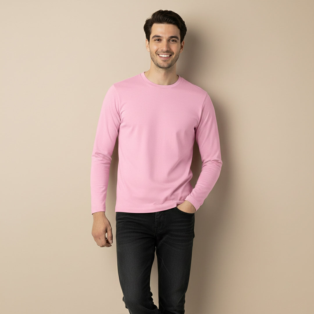 Mercerized Organic Cotton Crew Neck (Full Sleeve)
