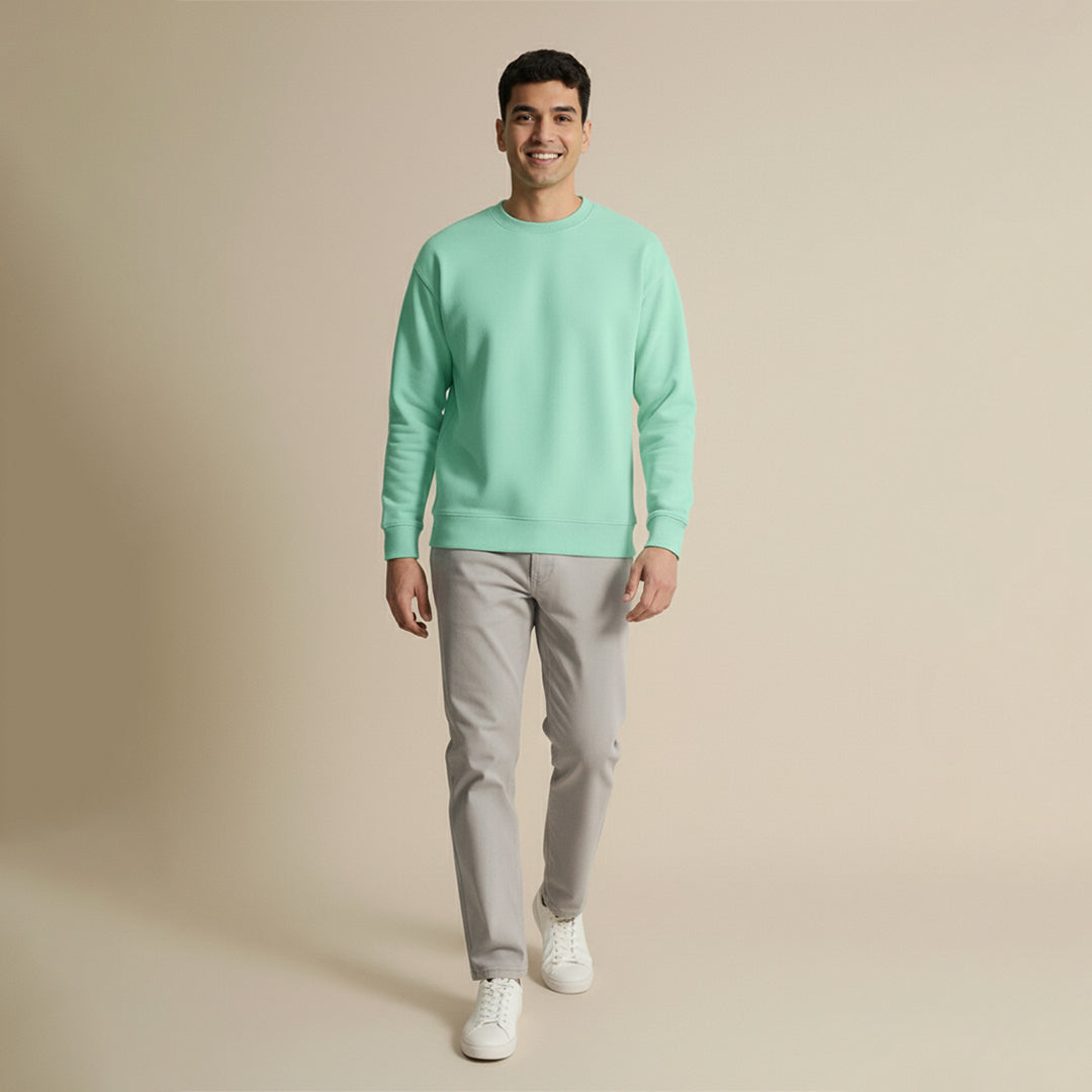 Premium Supima Sweatshirt for Elite Men: India’s Ultimate Winter Shield