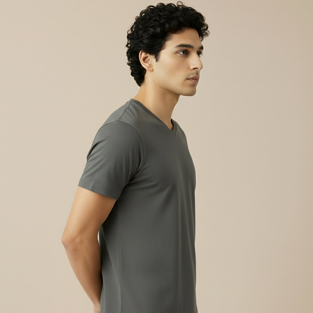Organic Cotton V-Neck T-Shirts