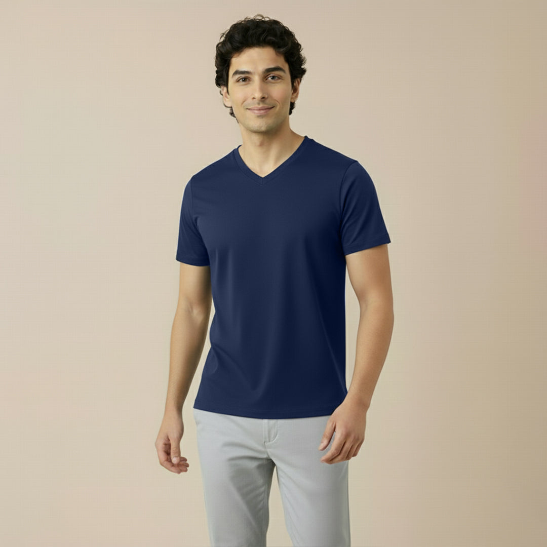 Organic Cotton V-Neck T-Shirts