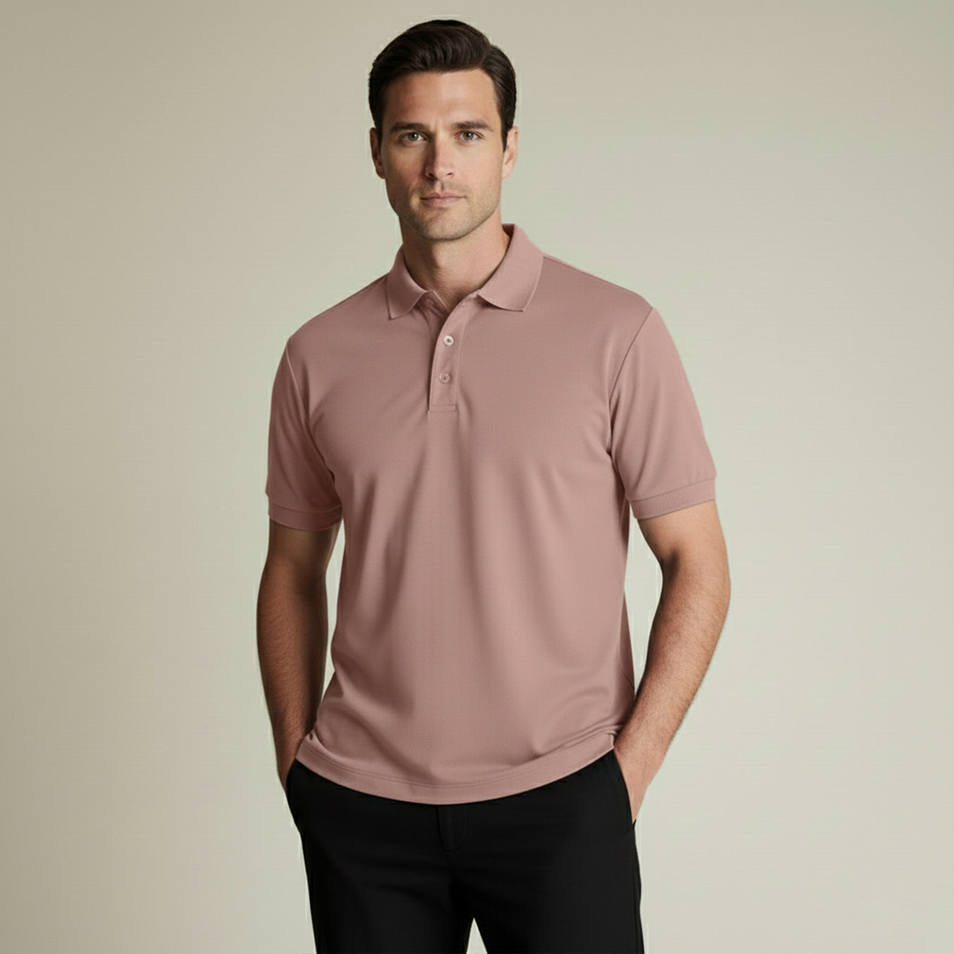 Exclusive Interlock Supima Polos for Elite Men
