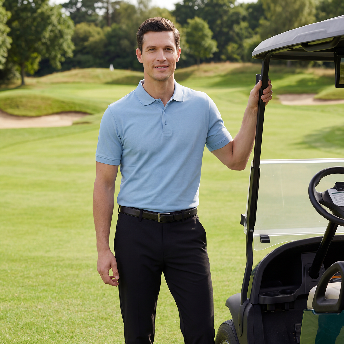 Exclusive Interlock Supima Cotton Polo T Shirts | Offnorth