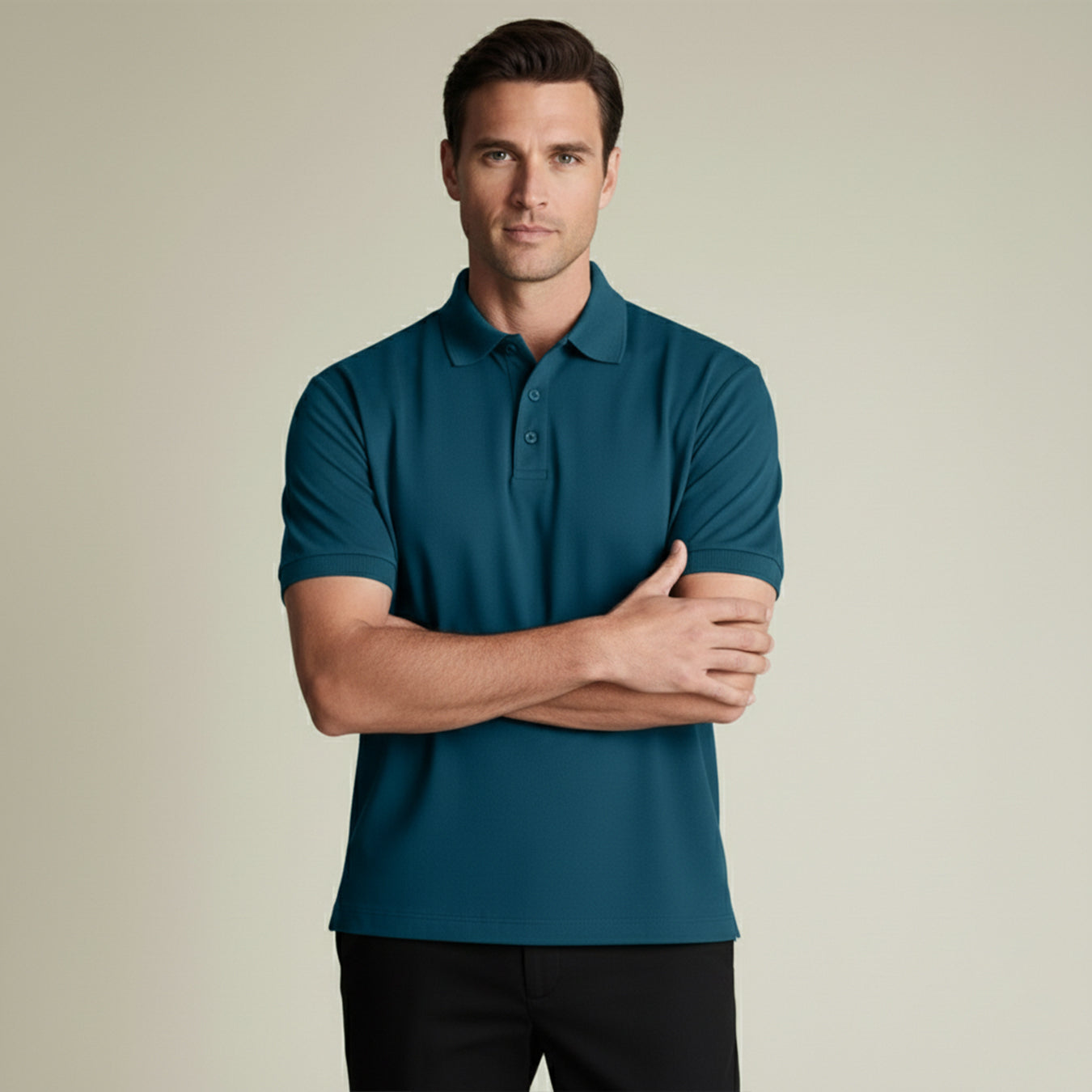 Exclusive Interlock Supima Polos for Elite Men