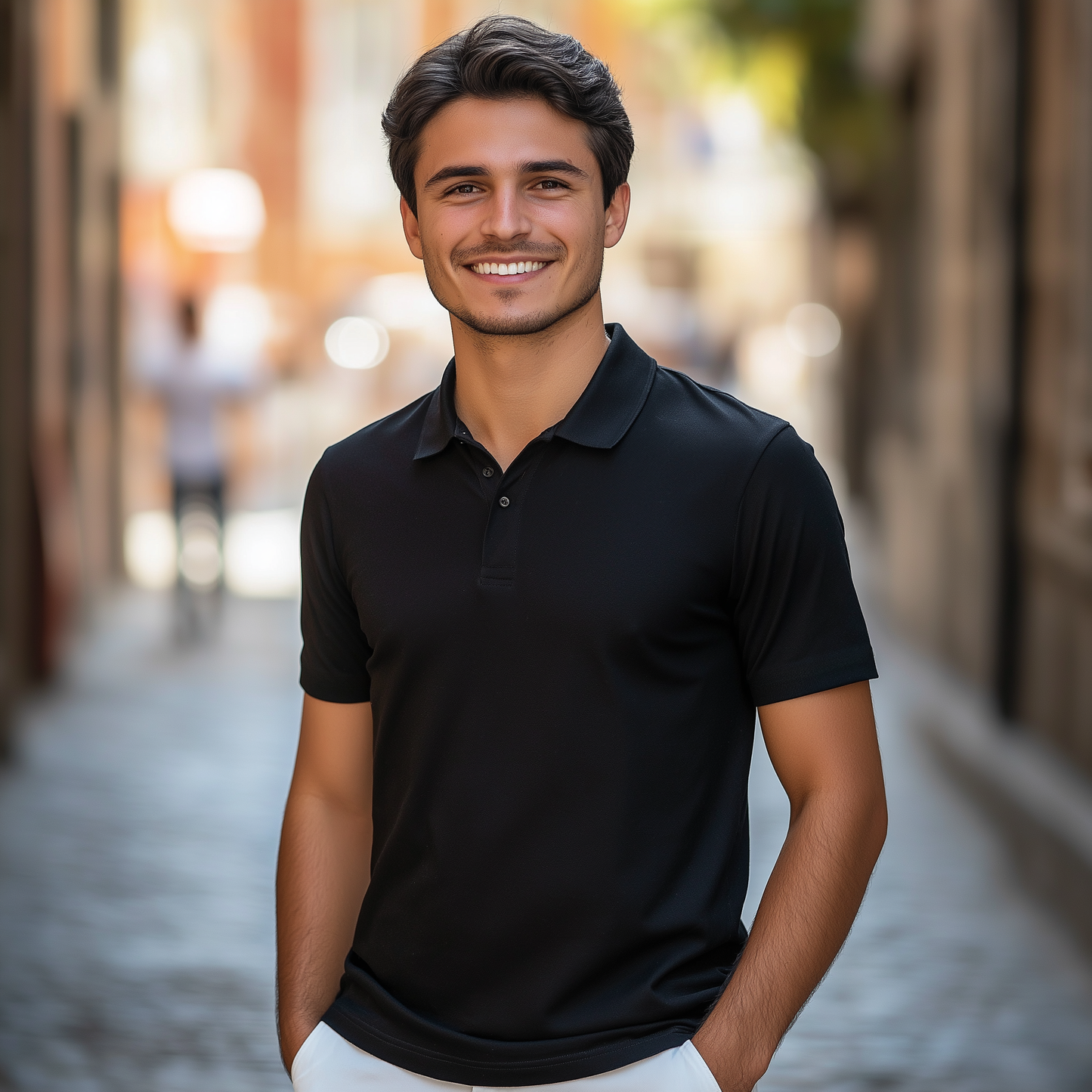 Mercerized Premium Supima Polo T-Shirt