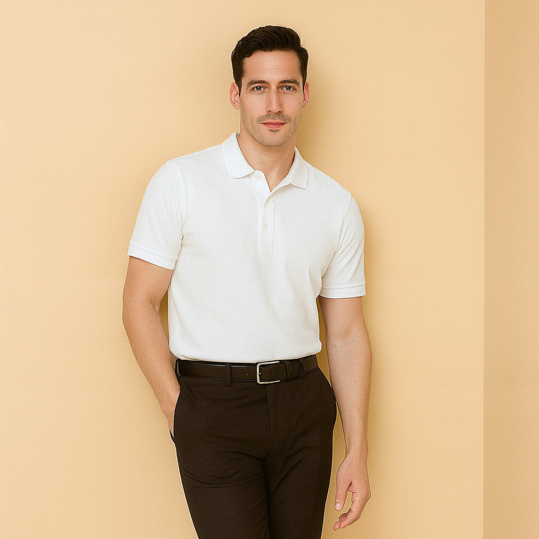 Exclusive Interlock Supima Polos for Elite Men