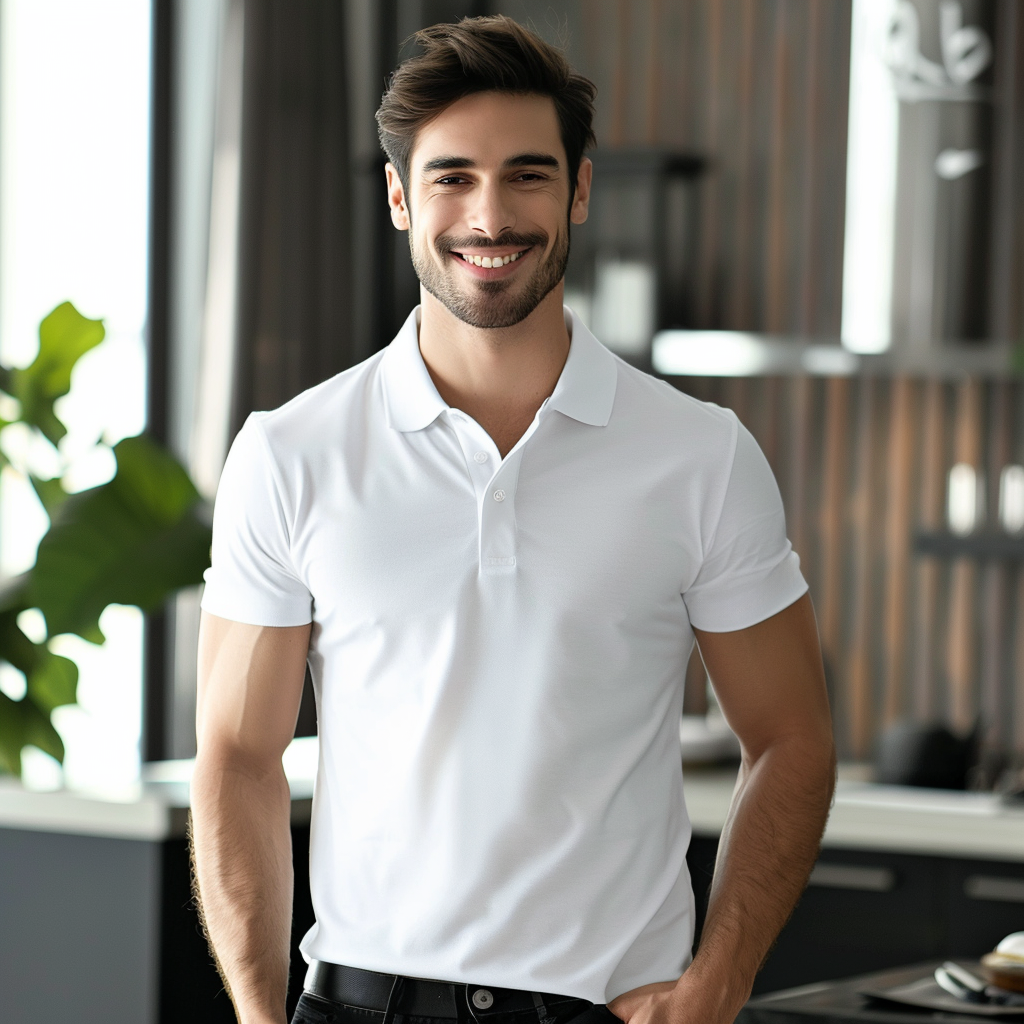 Mercerized Premium Supima Polo T-Shirt