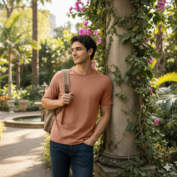 Mercerized Supima Cotton T Shirt for Men | Offnorth – Offnorth