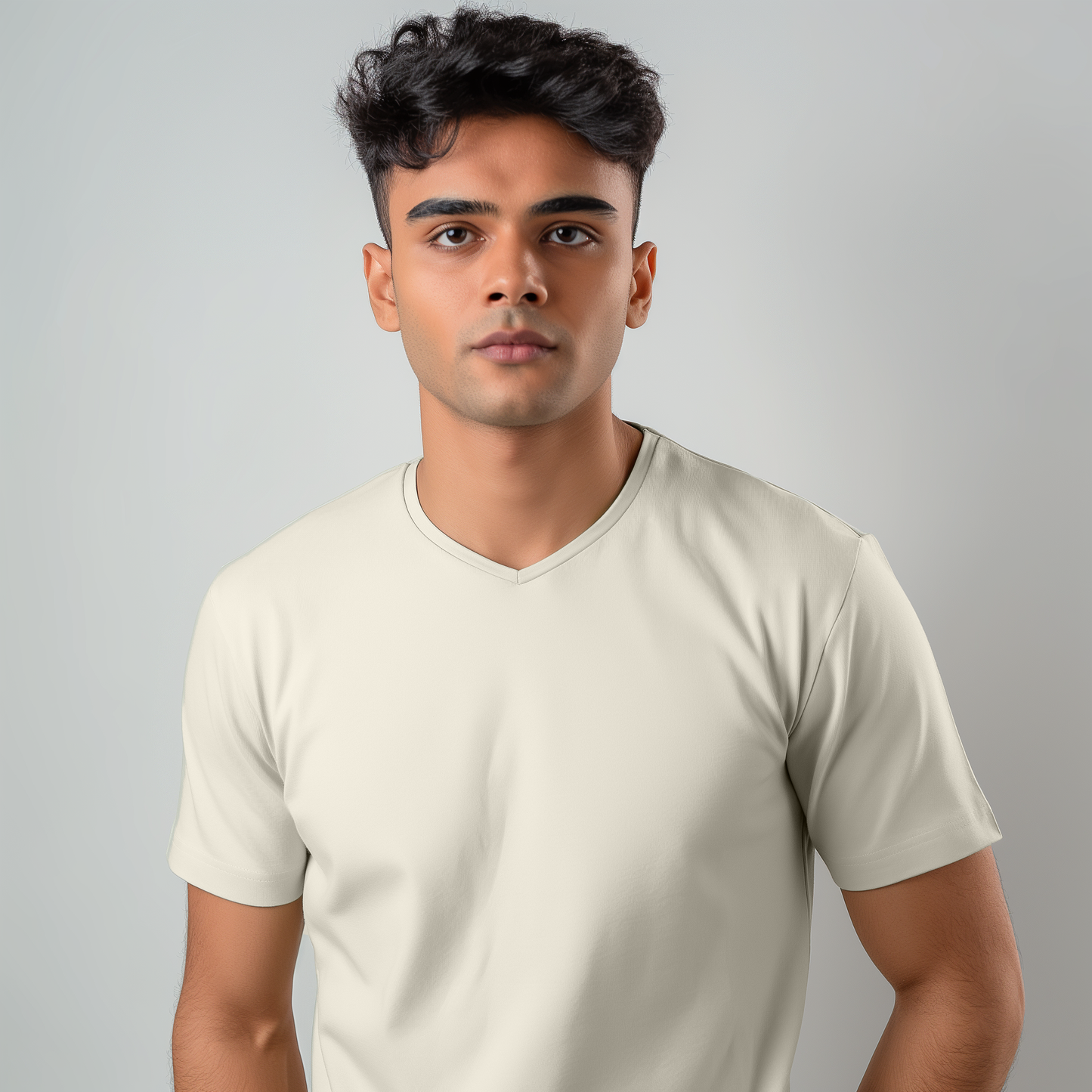 Organic Cotton V-Neck T-Shirts