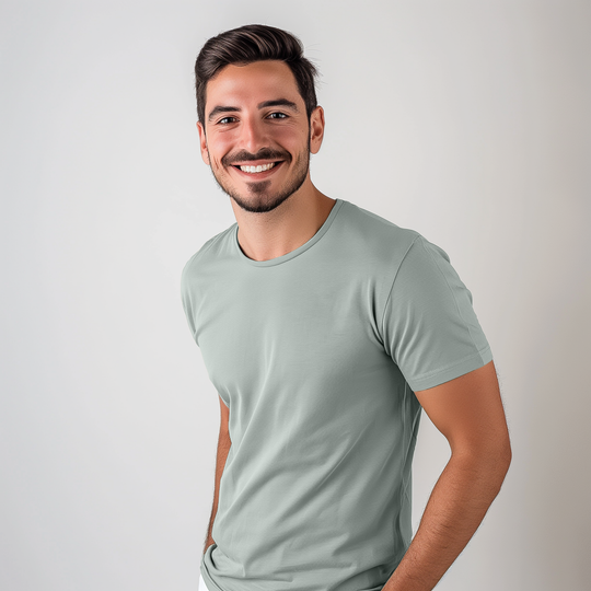 Mercerized Organic Cotton Crew Neck (Half Sleeve)