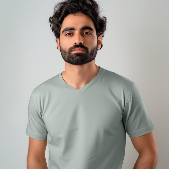 Organic Cotton V-Neck T-Shirts