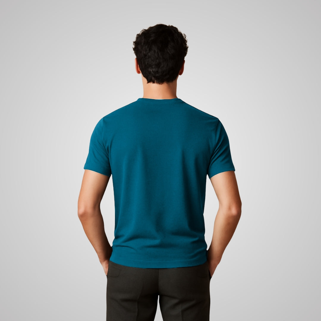 Mercerized Supima Crew Neck T-Shirt