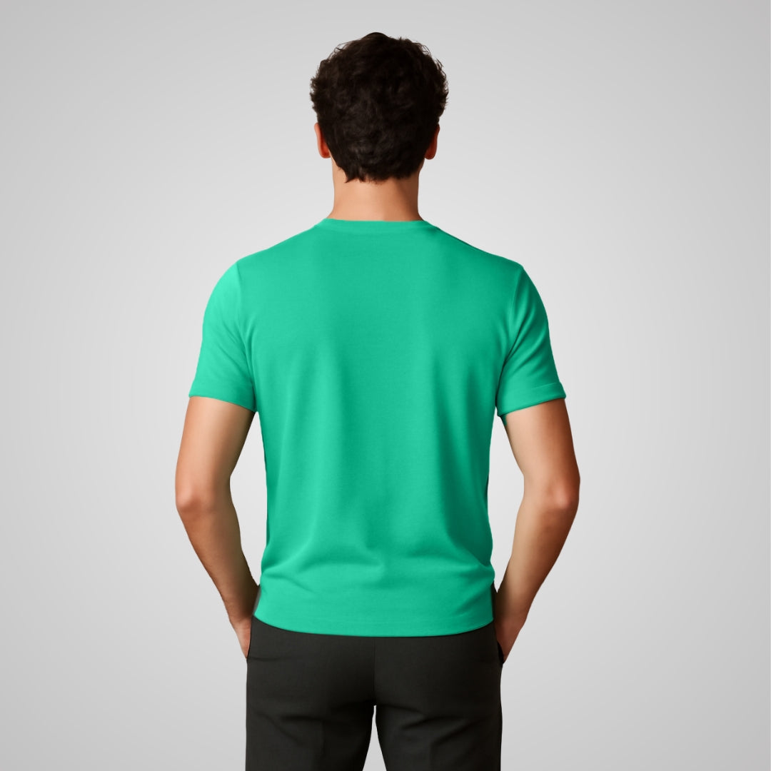 Mercerized Supima Crew Neck T-Shirt