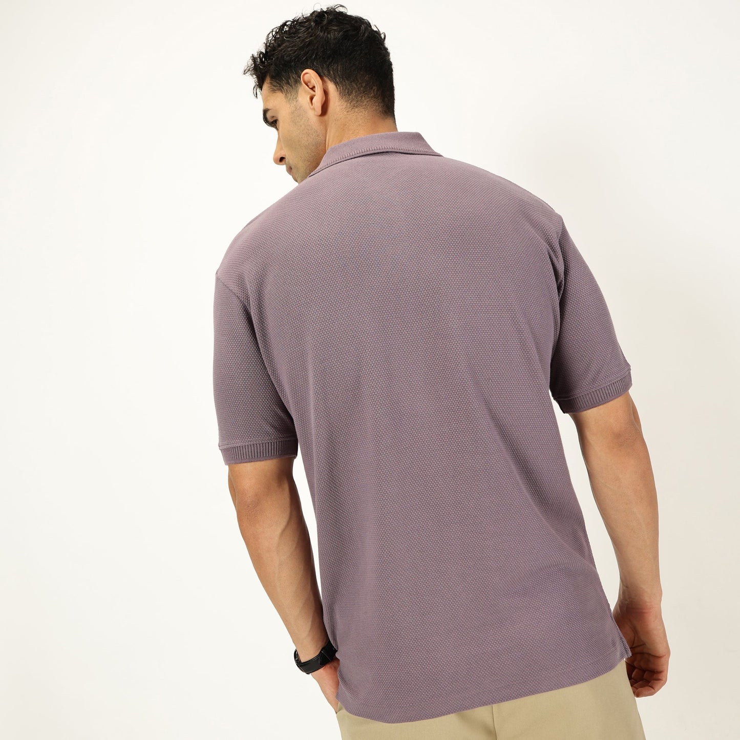 Pattani Polo #color_lavender-gray