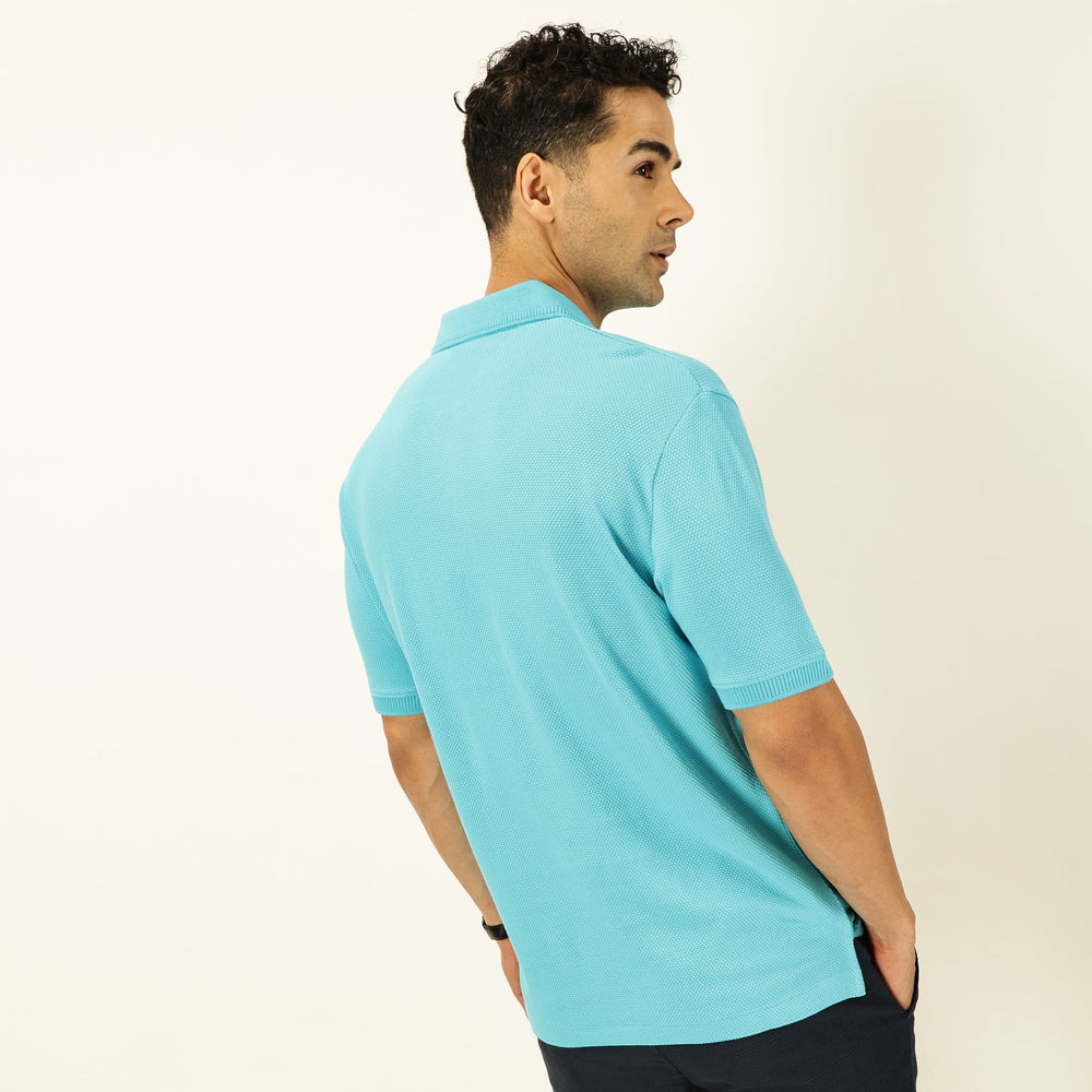 Pattani Polo #color_aqua-blue