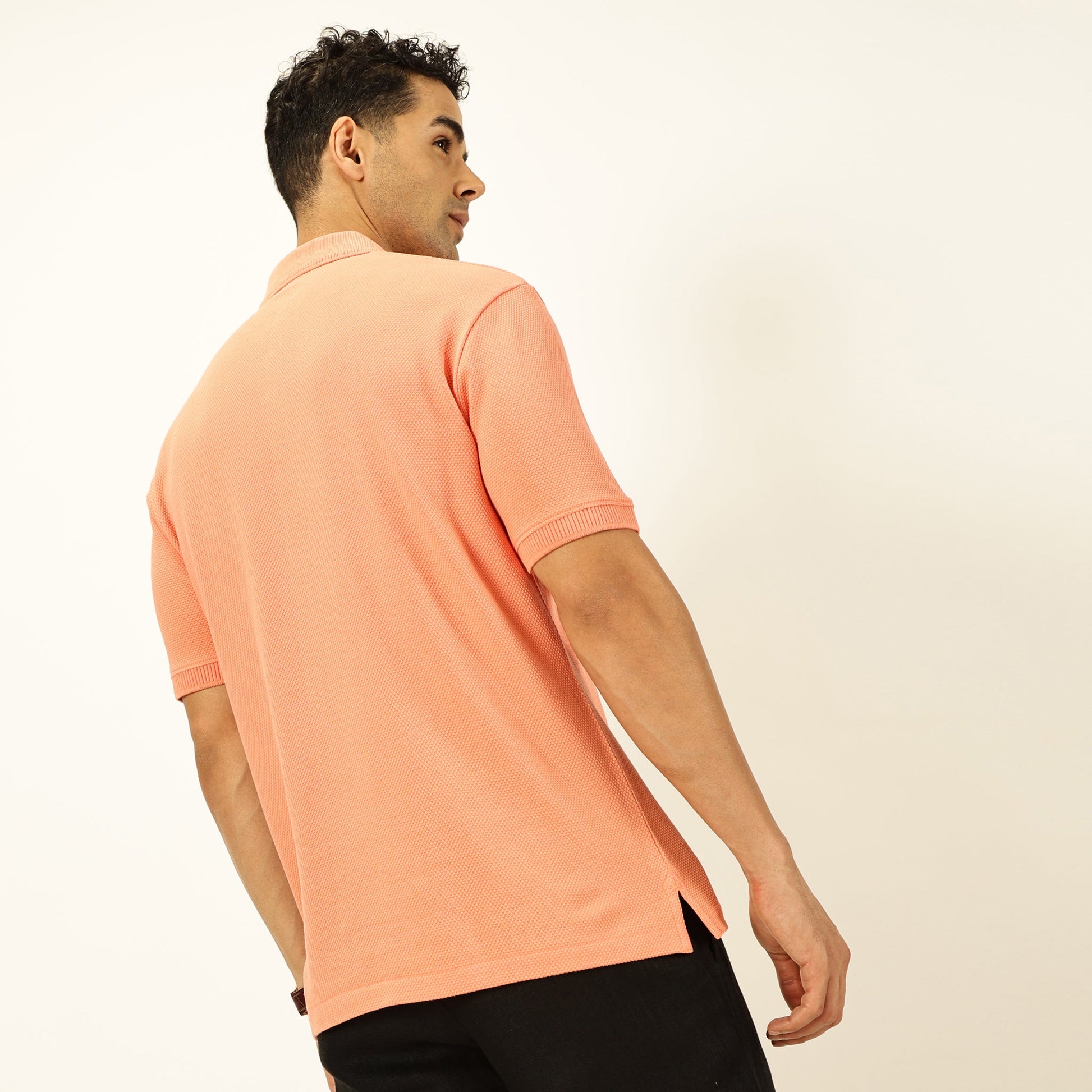 Pattani Polo #color_sunset-coral