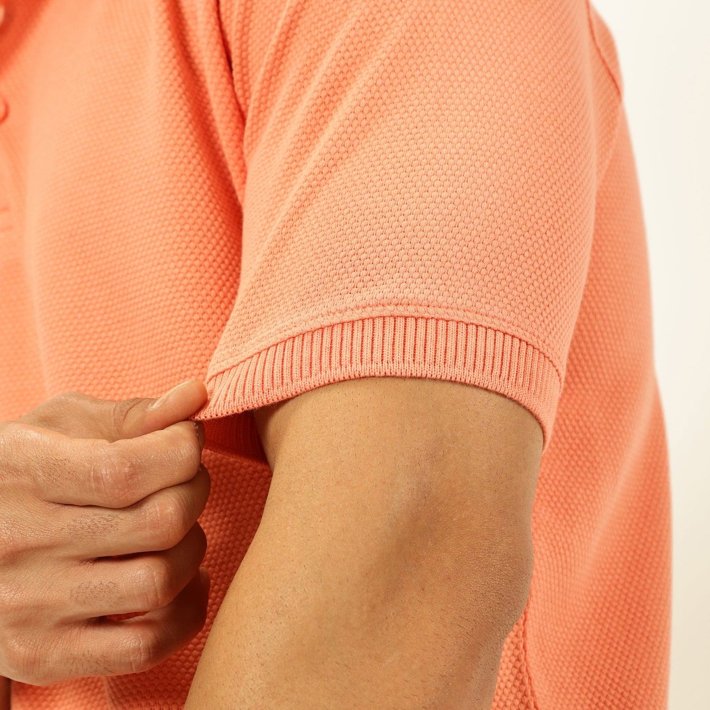 Pattani Polo #color_sunset-coral