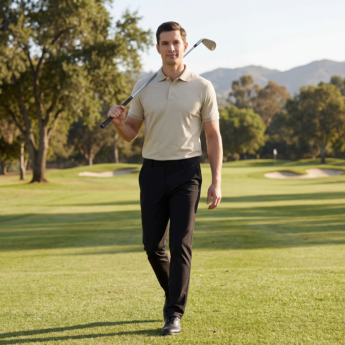 Exclusive Interlock Supima Polos for Elite Men
