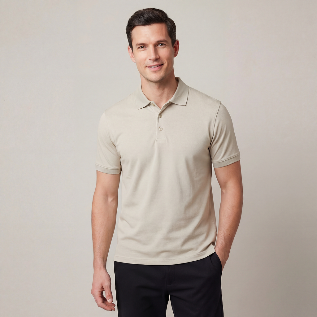 Exclusive Interlock Supima Polos for Elite Men
