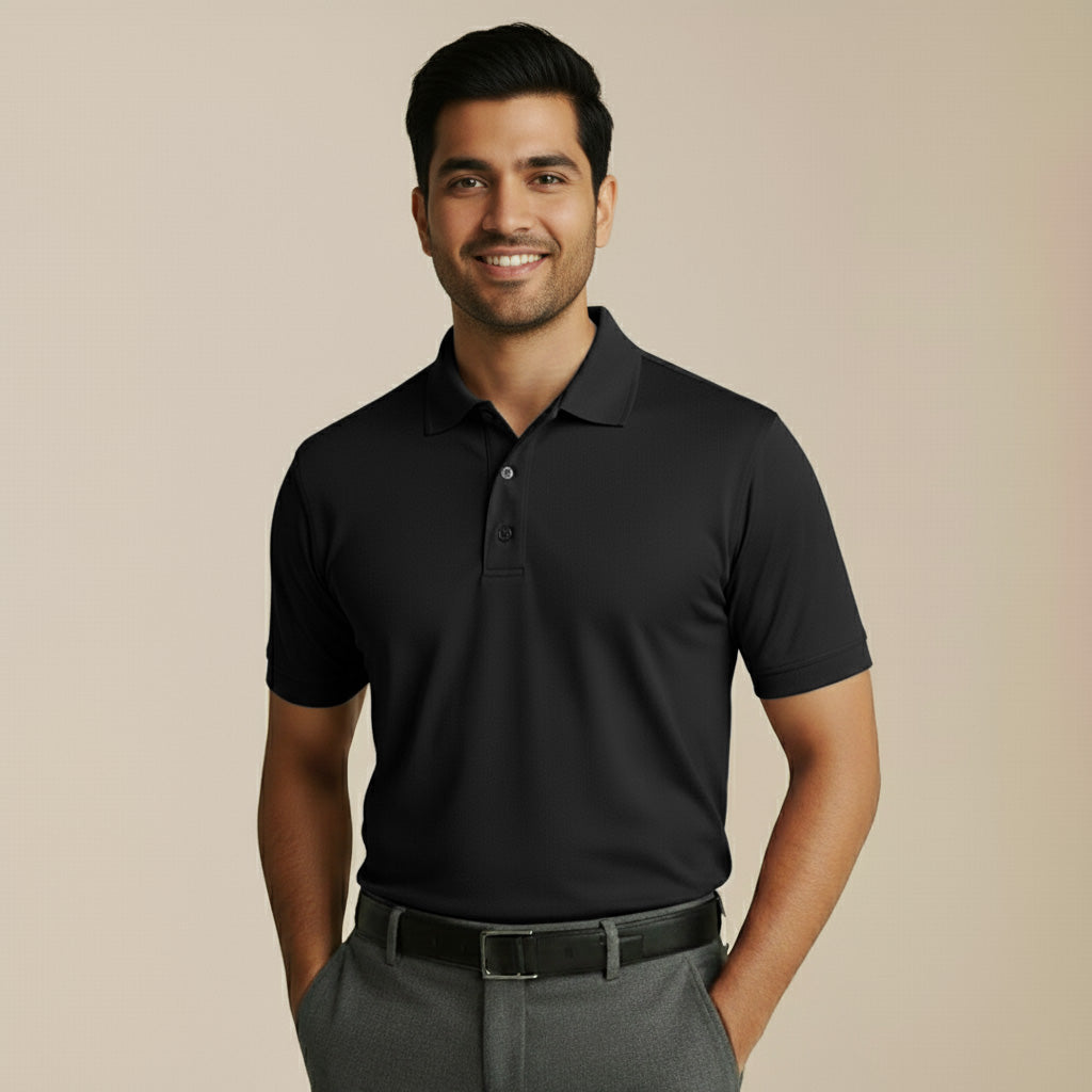 Mercerized Premium Supima Polo T-Shirt