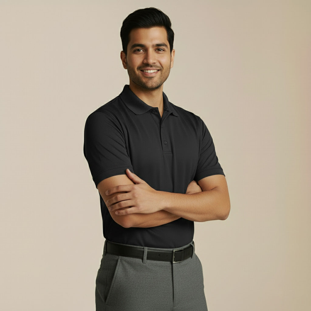 Mercerized Premium Supima Polo T-Shirt