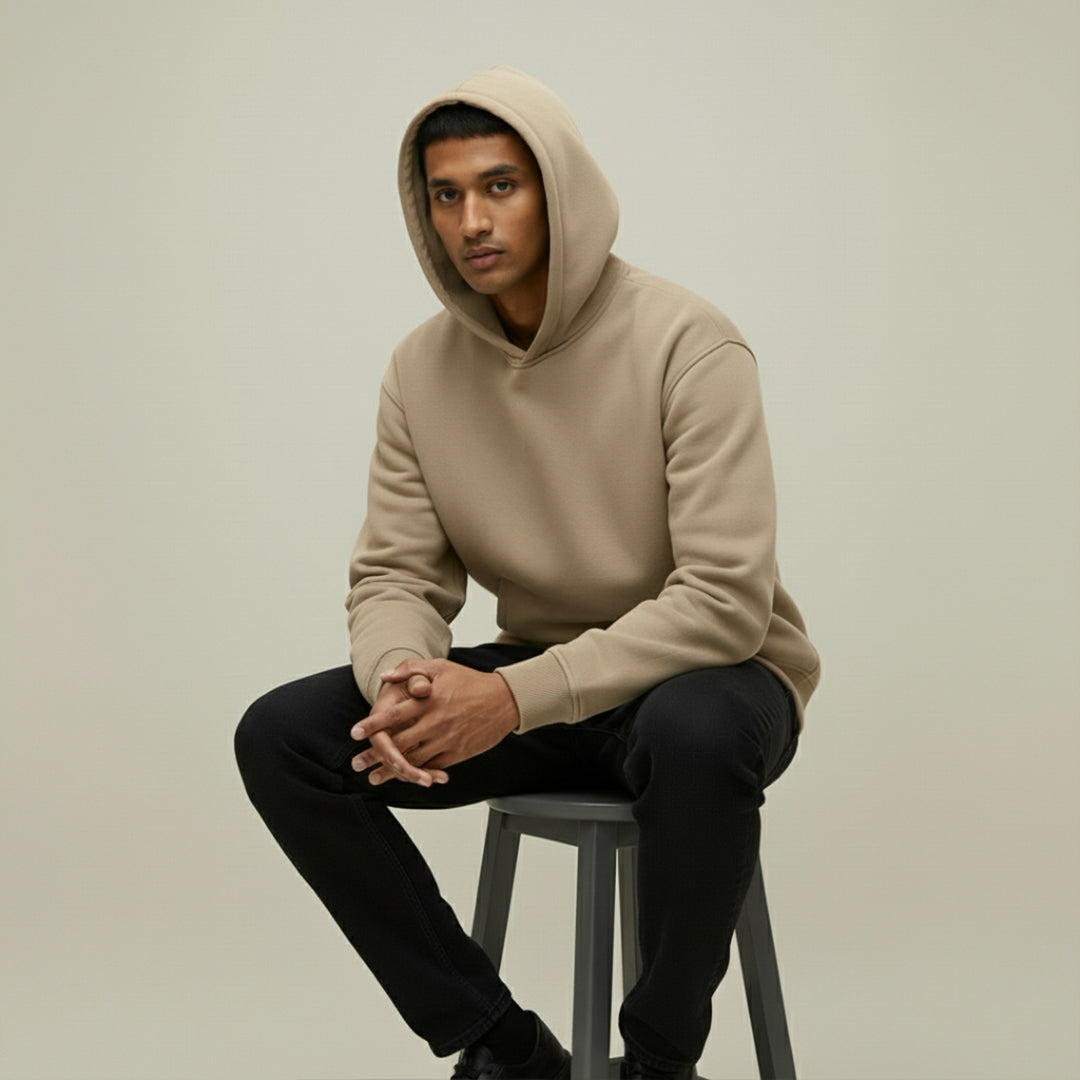 Premium Supima Hoodie for Elite Men: India’s Ultimate Winter Shield