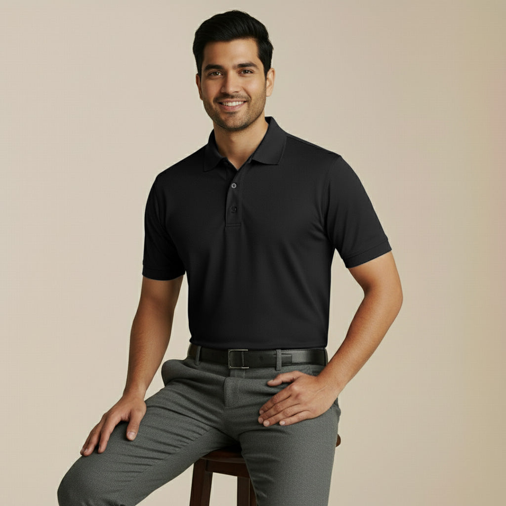 Mercerized Premium Supima Polo T-Shirt