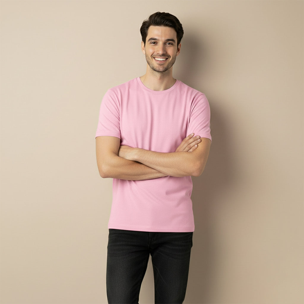 Mercerized Organic Cotton Crew Neck (Half Sleeve) - Clearance Collection