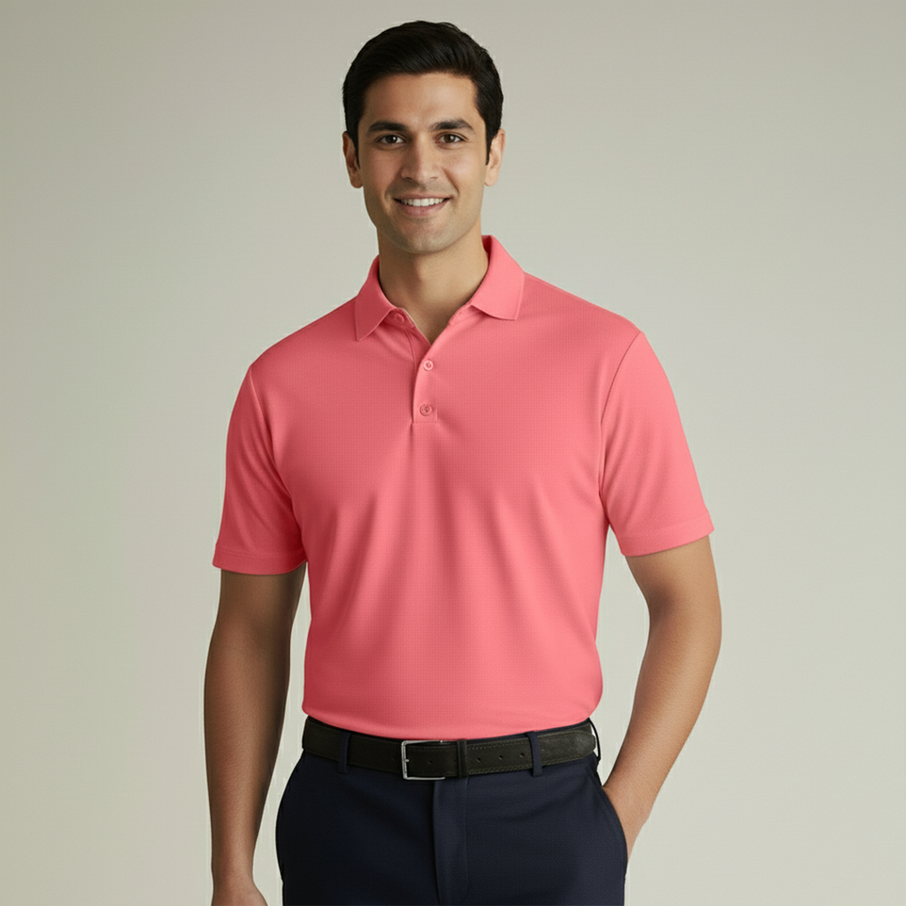 Soft Bamboo Polo T-Shirts (Button) - Clearance Collection