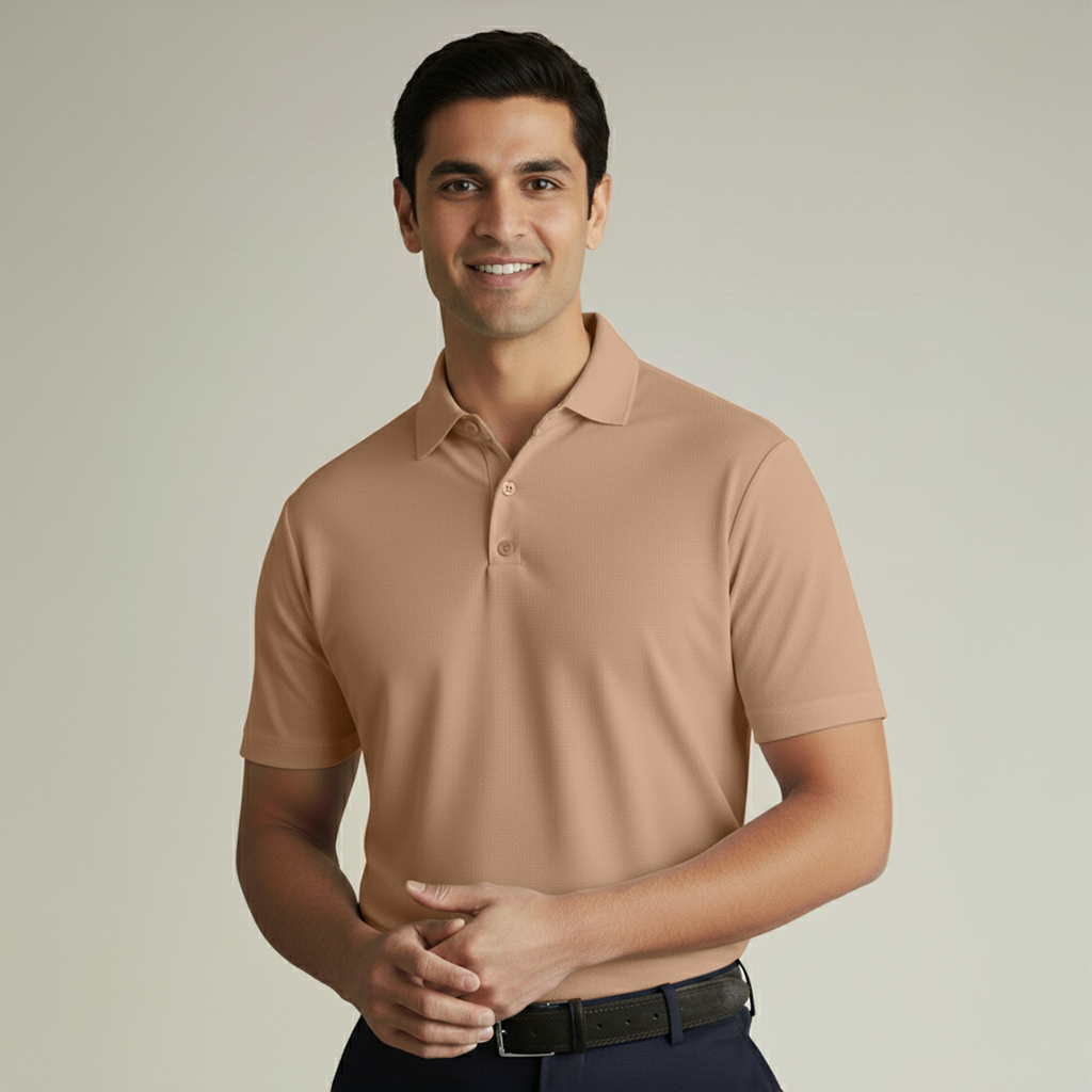 Soft Bamboo Polo T-Shirts (Button)