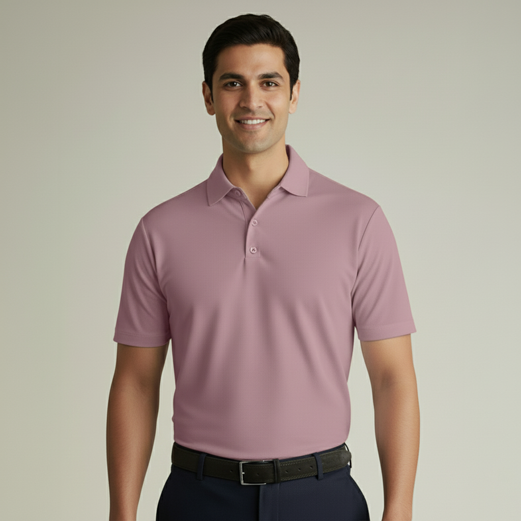 Soft Bamboo Polo T-Shirts (Button) - Clearance Collection