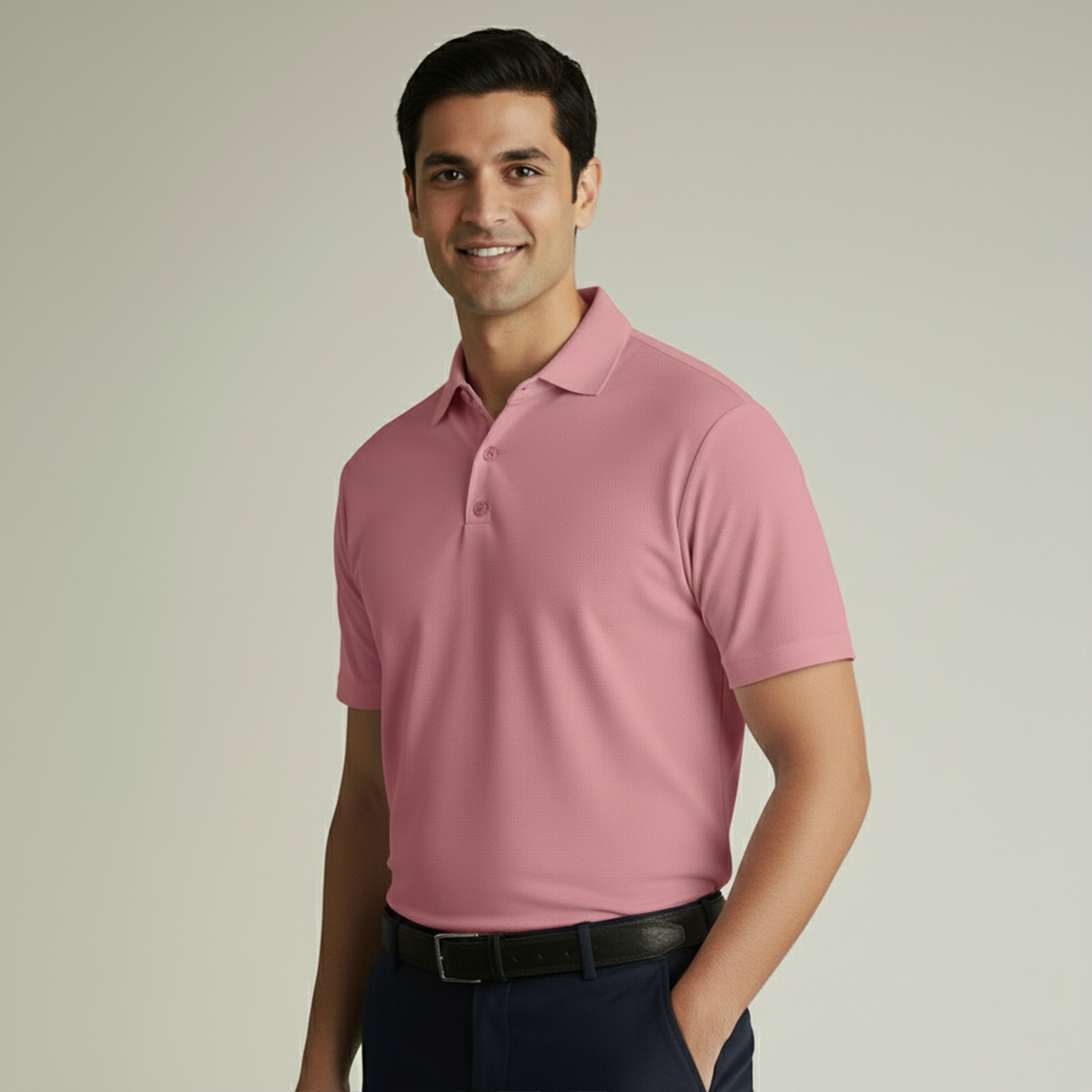 Soft Bamboo Polo T-Shirts (Button)