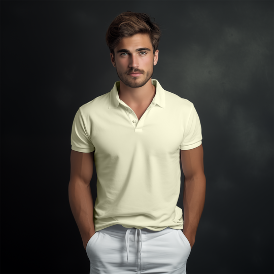 Soft Bamboo Polo T-Shirts (Button)