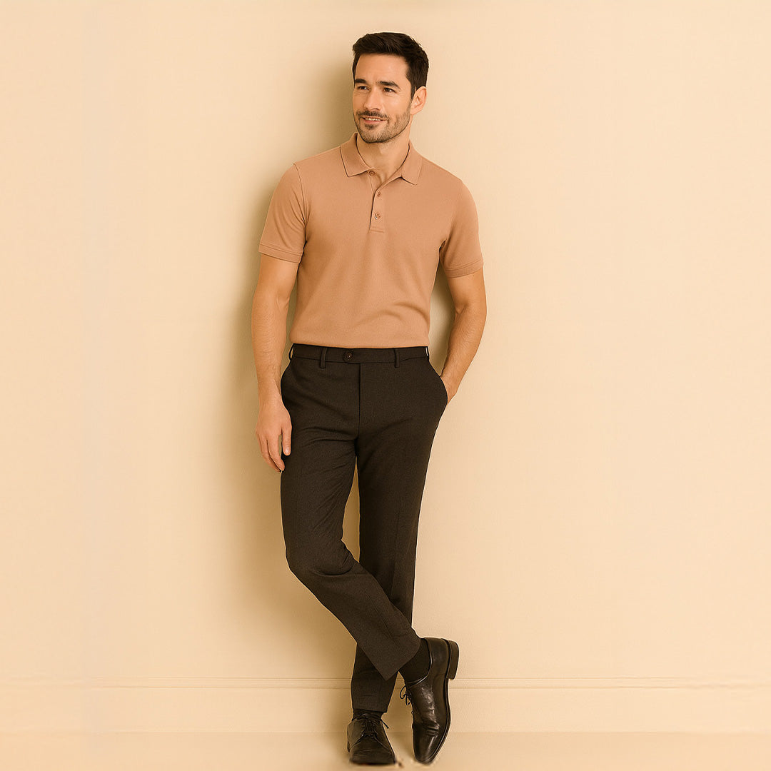 Exclusive Interlock Supima Polos for Elite Men