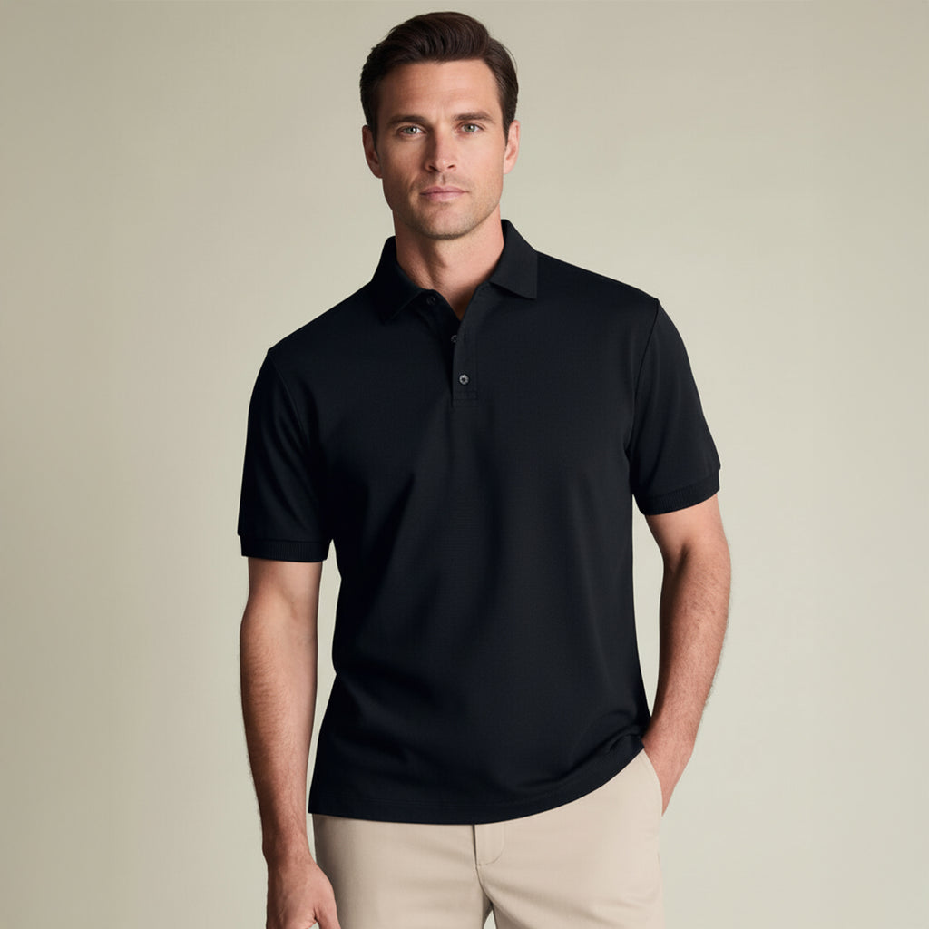 Exclusive Interlock Supima Polos for Elite Men