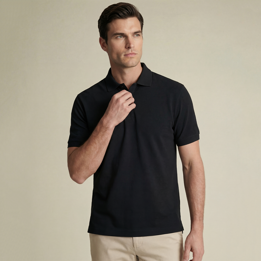 Mercerized Premium Supima Polo T-Shirt