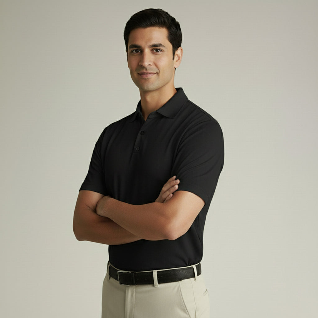Premium Supima Lycra Polo T-Shirt