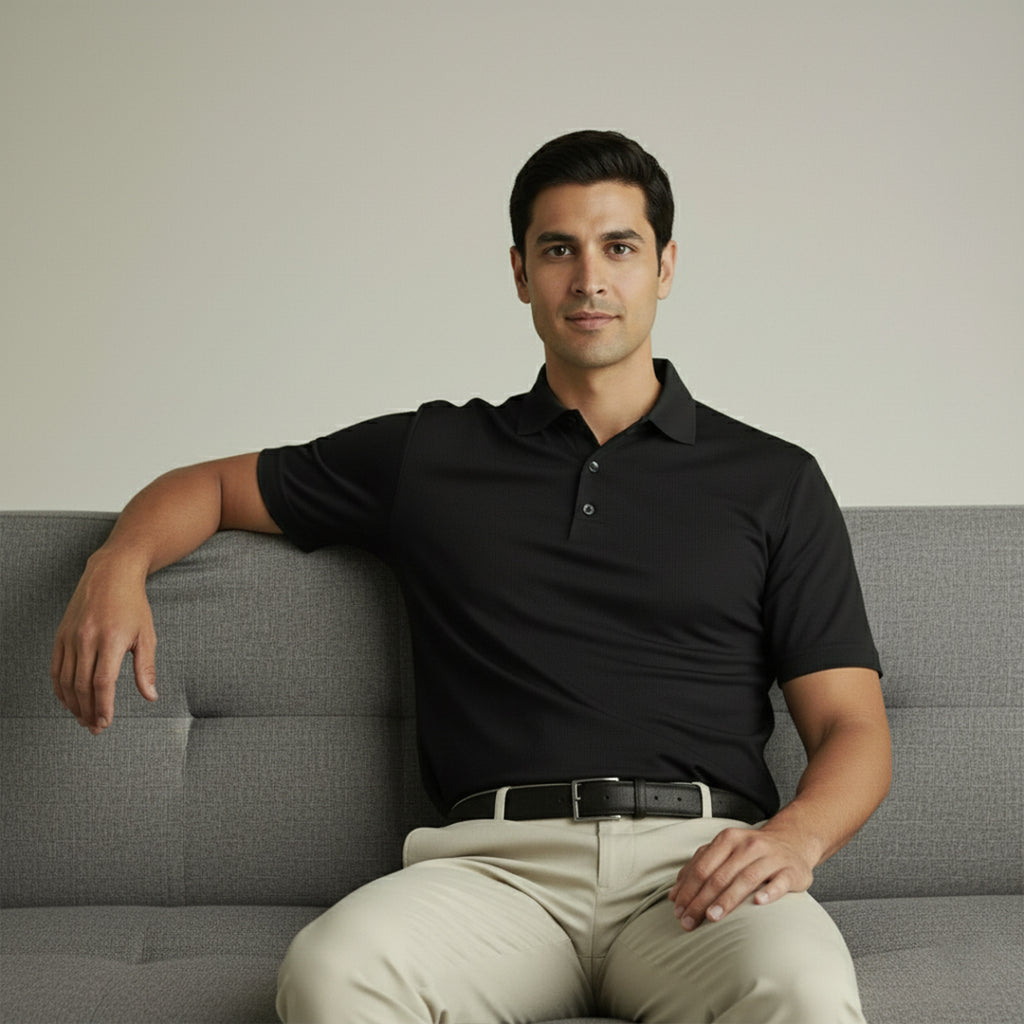 Premium Supima Lycra Polo T-Shirt