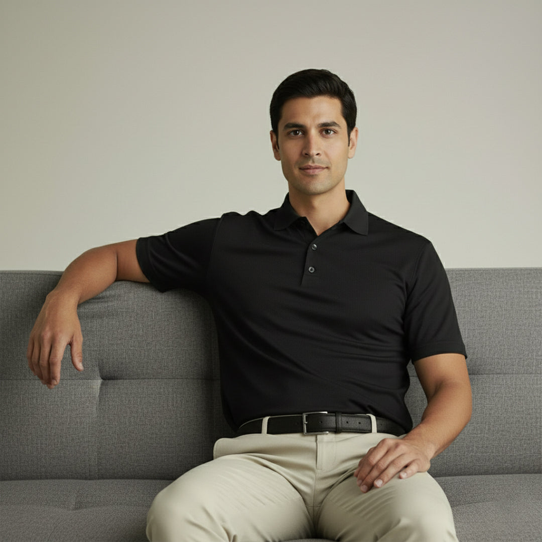 Premium Supima Lycra Polo T-Shirt