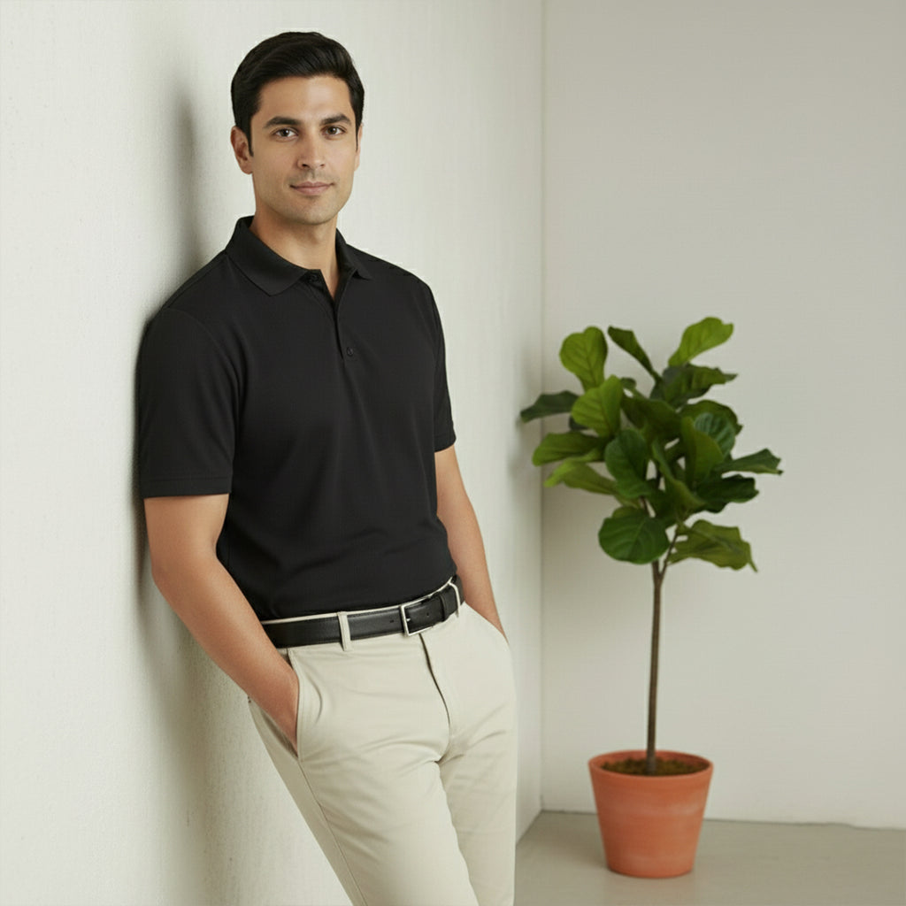 Premium Supima Lycra Polo T-Shirt
