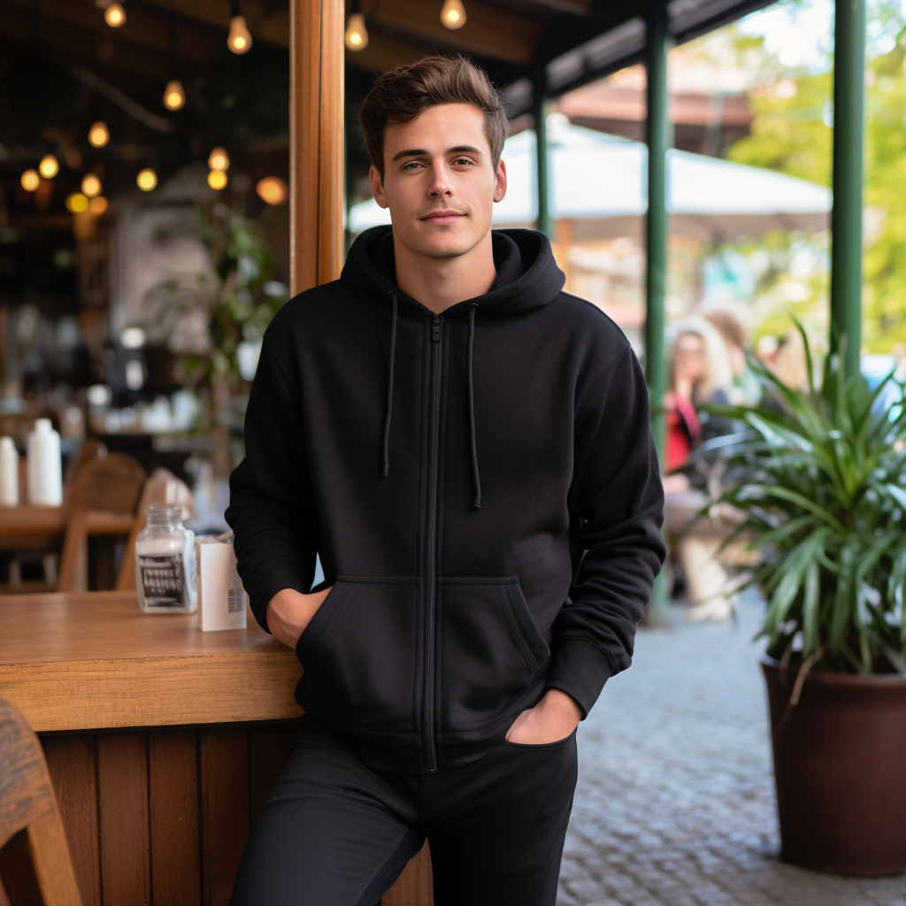 Organic Hoodie #color_black